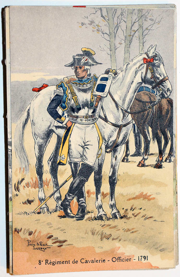 Uniforme - Artillerie Légère 1800 - Carte postale - Pierre Albert Leroux