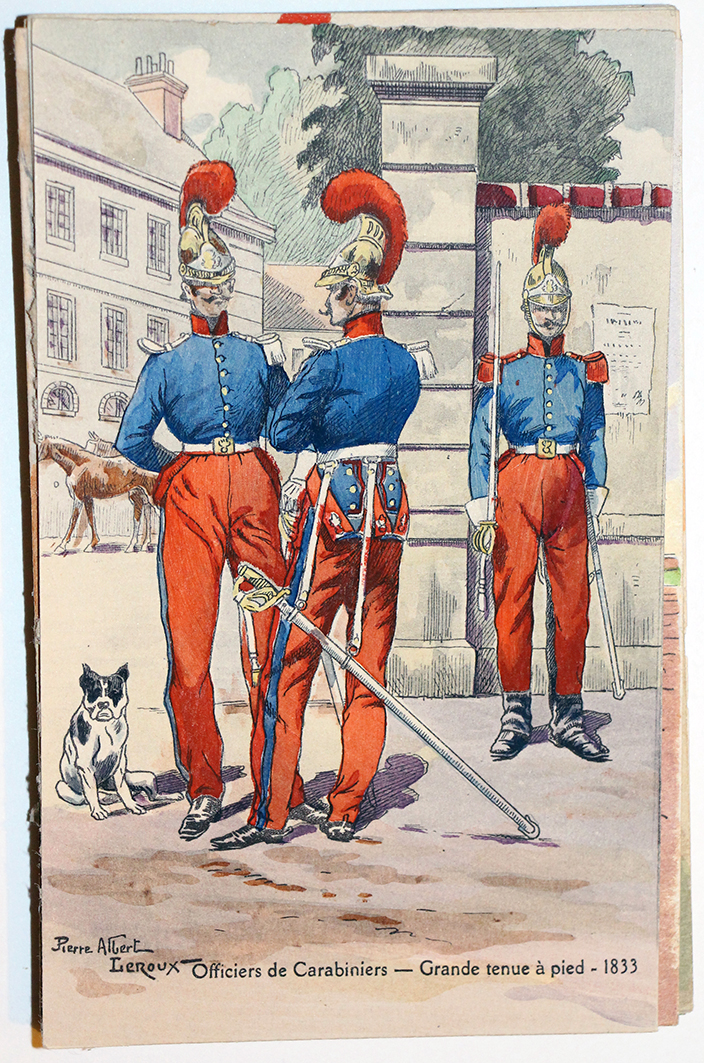 Carabiniers Grande Tenue 1833 - Uniforme - Pierre Albert Leroux