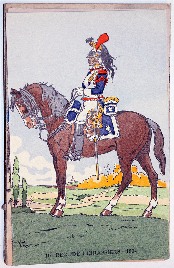 10e Régt Cuirassiers 1804 - 1er Empire - Uniforme - Pierre Albert Leroux