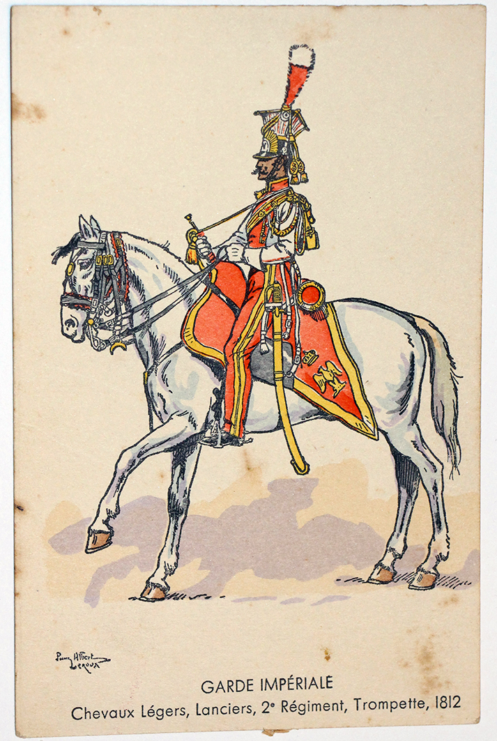 Garde Impériale Chevau-legers Lanciers 1812 Pierre Albert Leroux