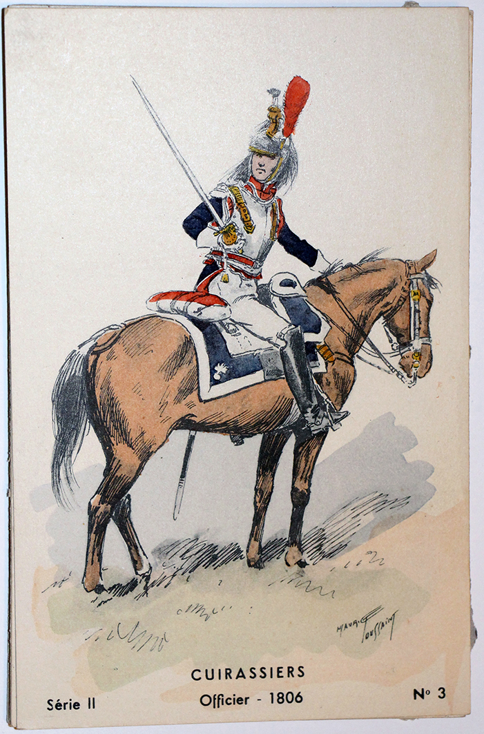 Cuirassier Officier 1806 - Maurice Toussaint