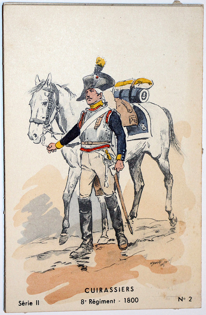 Cuirassier 8e Régiment 1800 - Maurice Toussaint