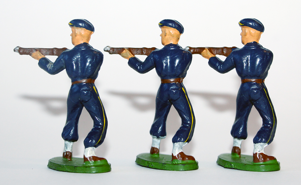 Figurines Starlux ancienne 3 Chasseurs à Pied