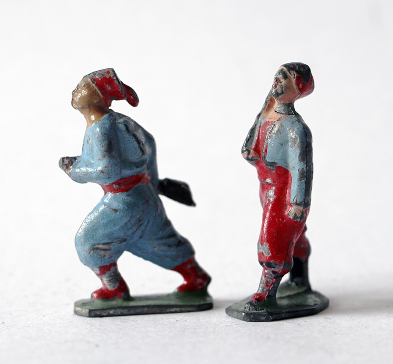 Figurines Plomb creux Infanterie Française 1920 Zouaves Tirailleurs