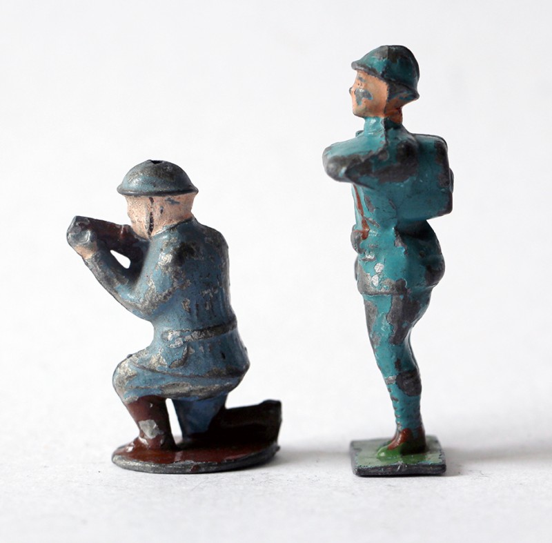 Figurines Quiralu ou plomb creux Infanterie Française 1920
