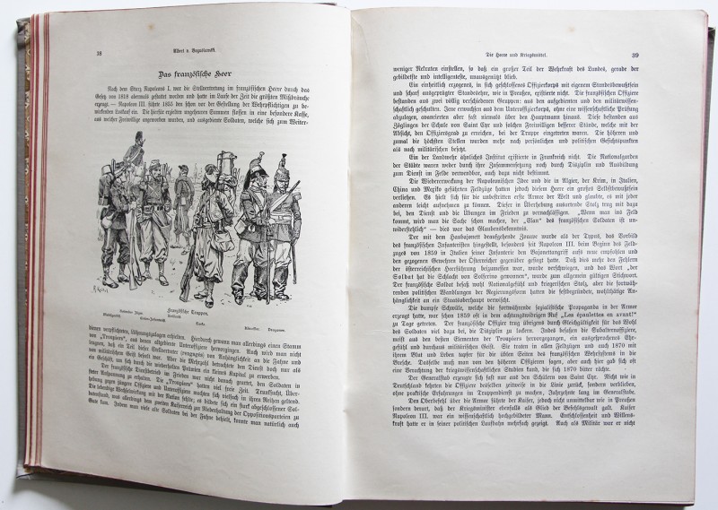 Krieg und Sieg 1870/1871 Ein Gedenkbuch - Berlin - Illustrations de Richard Knödel