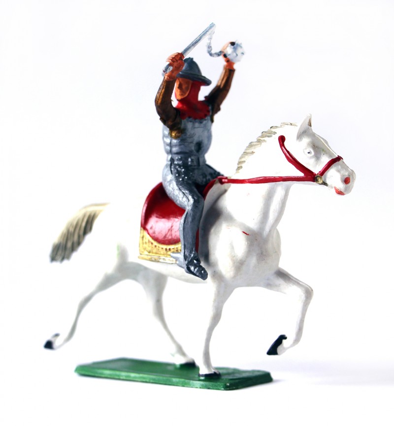 Figurine Starlux Chevalier Moyen Age Cavalier