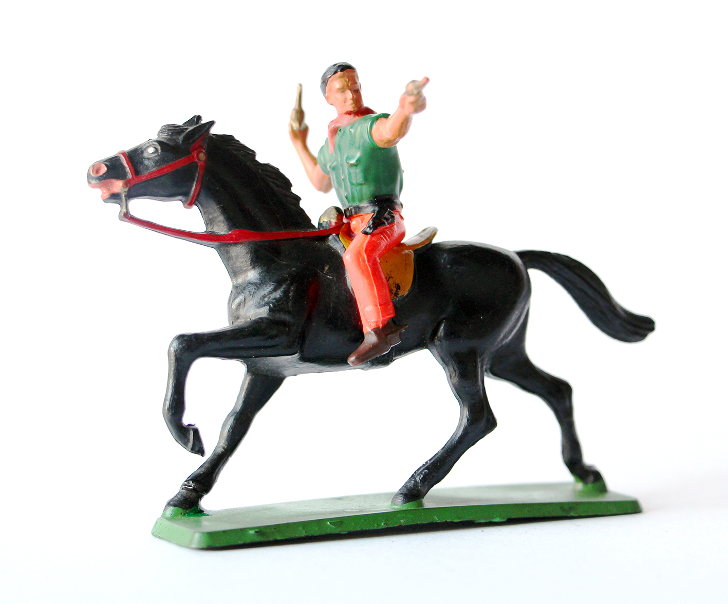 Figurine Starlux CowBoy Cavalier Pistolets