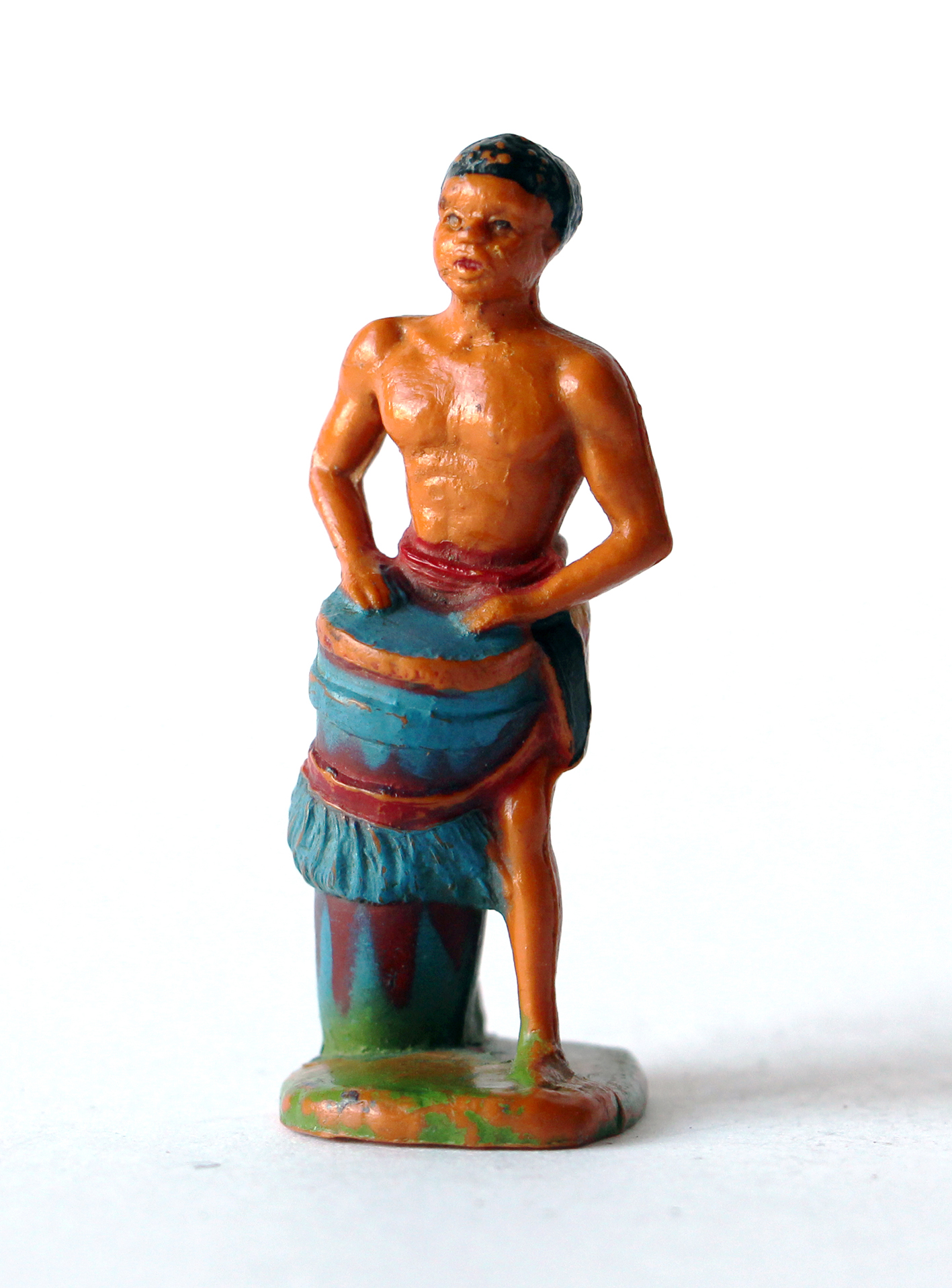Ancienne figurine Starlux afrique tamtam