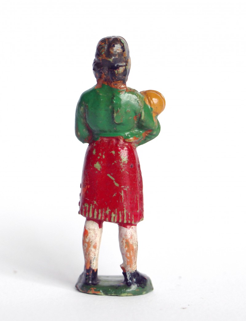 Ancienne Figurine Starlux - Indienne - Apache - Bébé