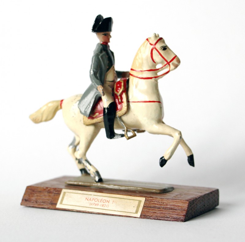 Figurine Ancienne CBG MIGNOT - Napoléon 1er - Cheval socle