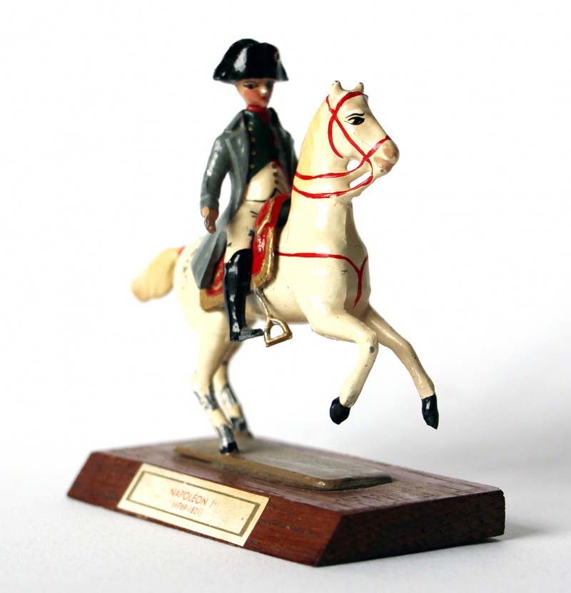 Figurine Ancienne CBG MIGNOT - Napoléon 1er - Cheval socle