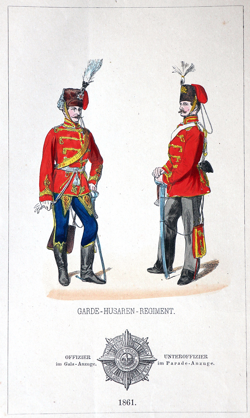 L'armée prussienne en uniforme 1860/1866