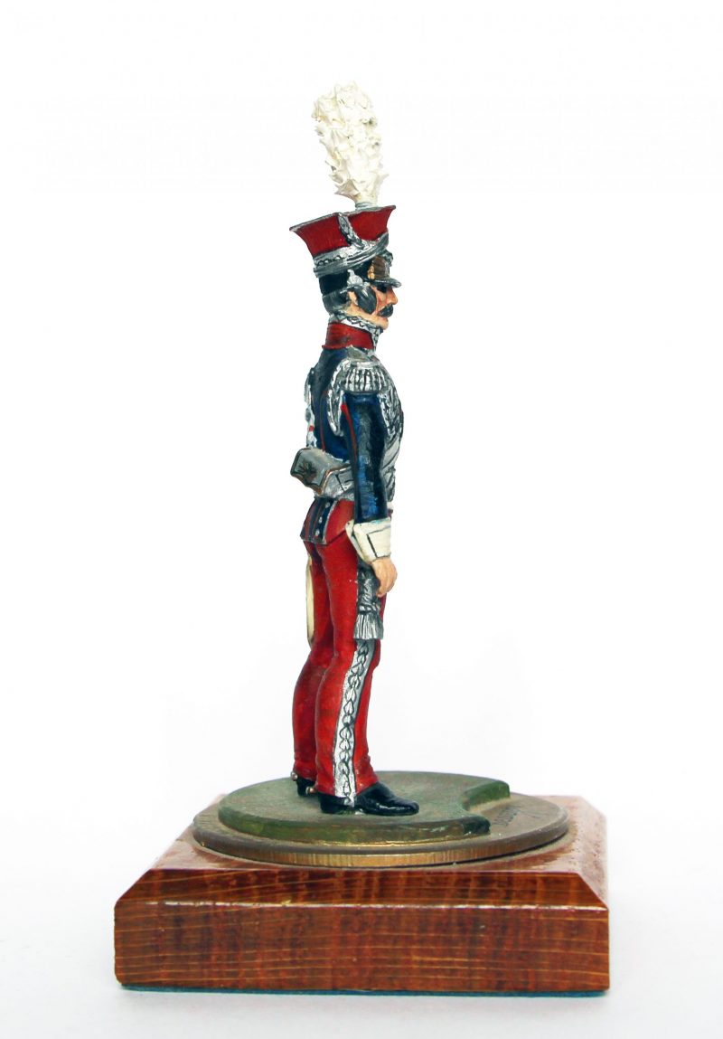 Figurine Series 77 - Peinture collectionneur - Officier du 1er Chevau-légers lanciers de la Garde - Polonais