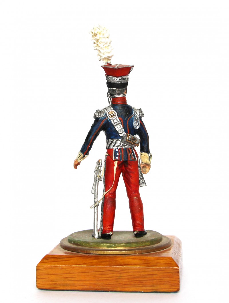 Figurine Series 77 - Peinture collectionneur - Officier du 1er Chevau-légers lanciers de la Garde - Polonais