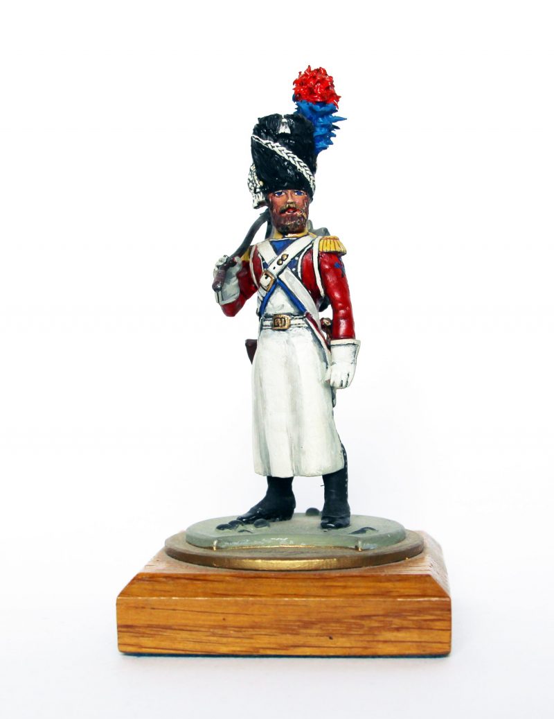 Figurine Series 77 - Peinture collectionneur - Soldat sapeur du 4er Régiment Suisse - 1810