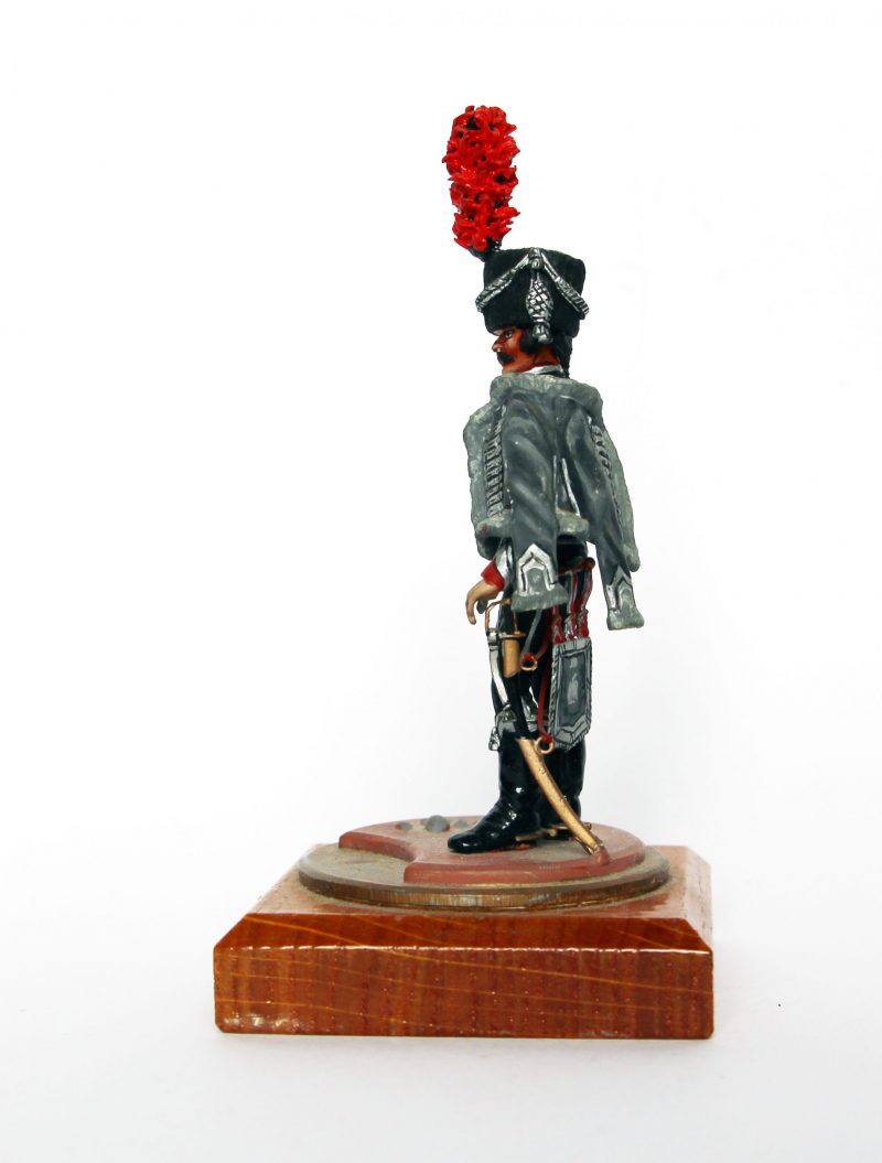 Figurine Series 77 - Peinture collectionneur - Hussard 3em Régiment - 1er Empire 1810 - Officier - Compagnie d'Elite