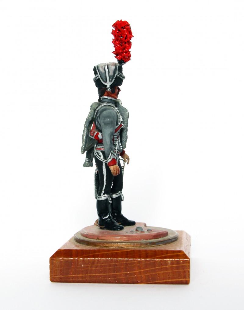 Figurine Series 77 - Peinture collectionneur - Hussard 3em Régiment - 1er Empire 1810 - Officier - Compagnie d'Elite