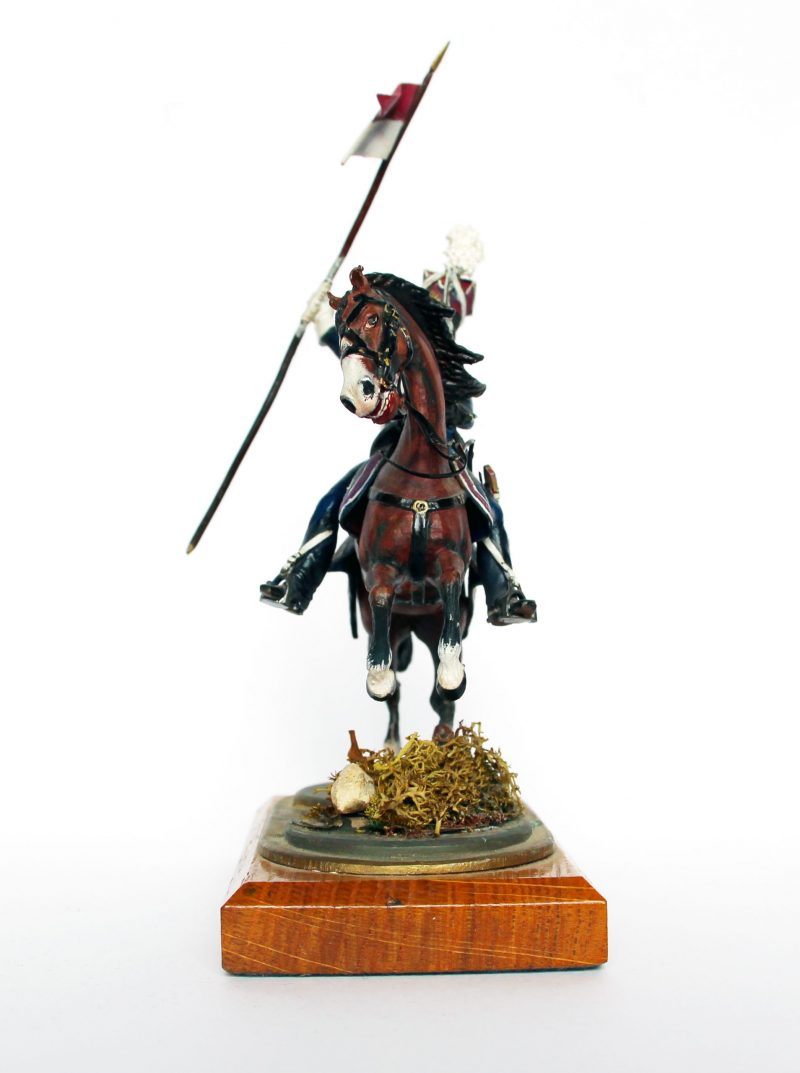 Figurine Series 77 - Peinture collectionneur - Soldat du 1er Chevau-légers lanciers de la Garde - Polonais