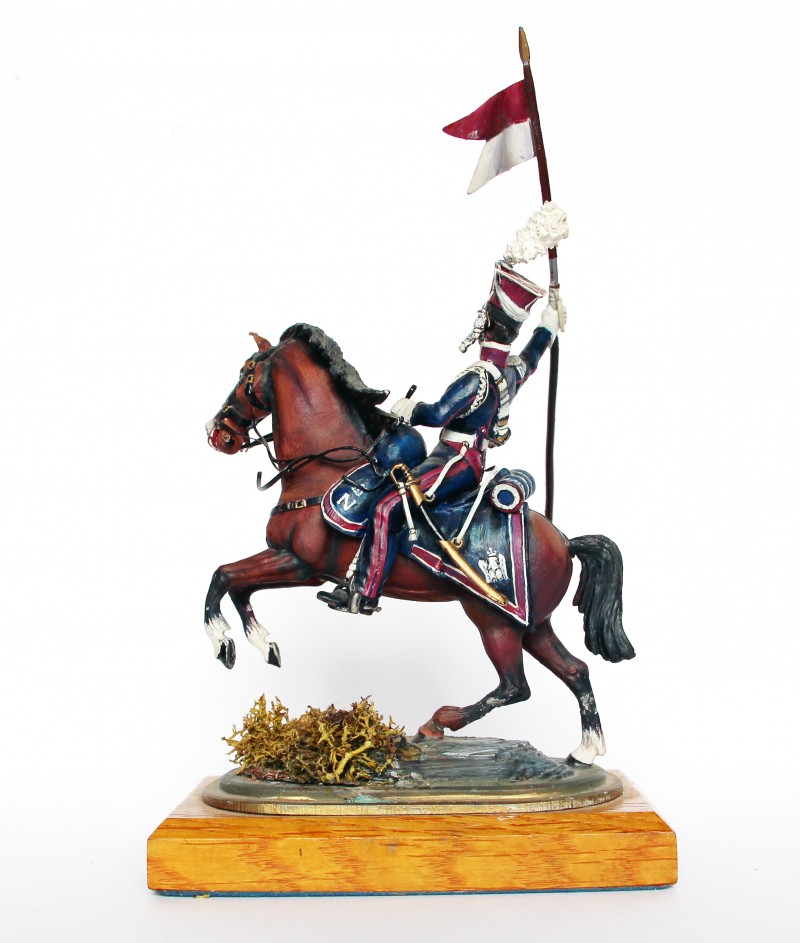 Figurine Series 77 - Peinture collectionneur - Soldat du 1er Chevau-légers lanciers de la Garde - Polonais