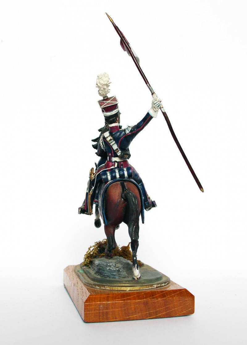 Figurine Series 77 - Peinture collectionneur - Soldat du 1er Chevau-légers lanciers de la Garde - Polonais