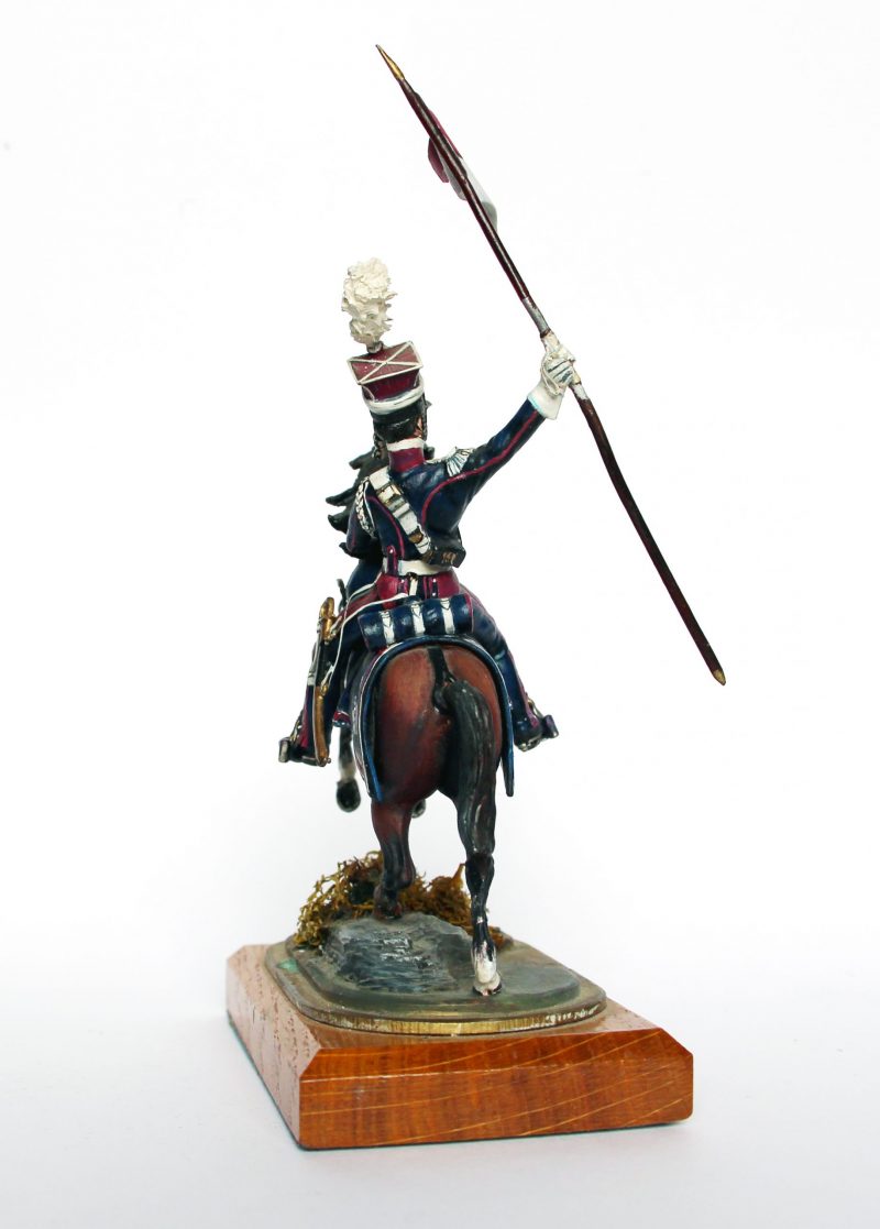 IMG_7408 Figurine Series 77 - Peinture collectionneur - Soldat du 1er Chevau-légers lanciers de la Garde - Polonais