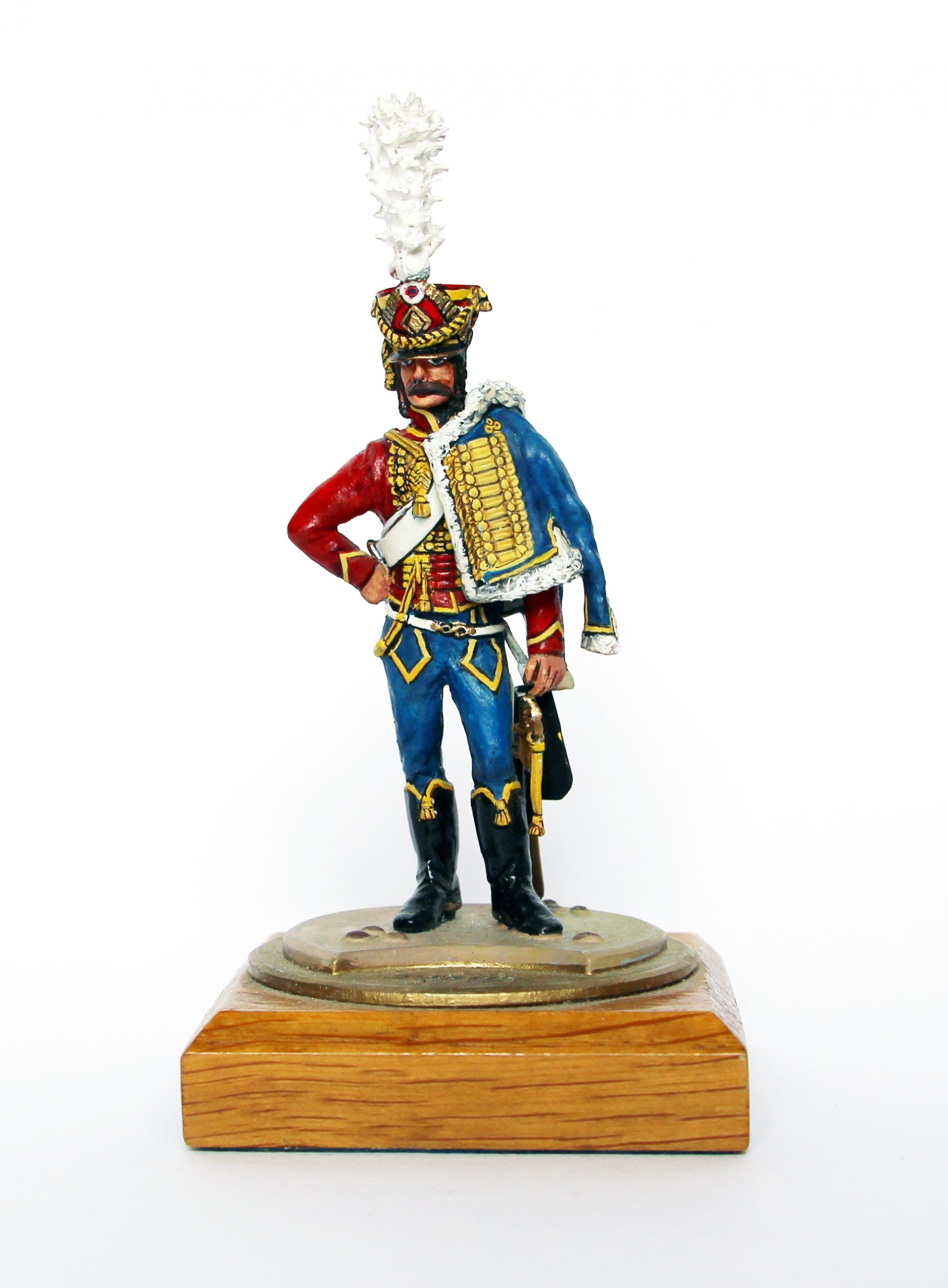 Figurine Series 77 - Peinture collectionneur - Hussard 13em Régiment - 1er Empire 1813