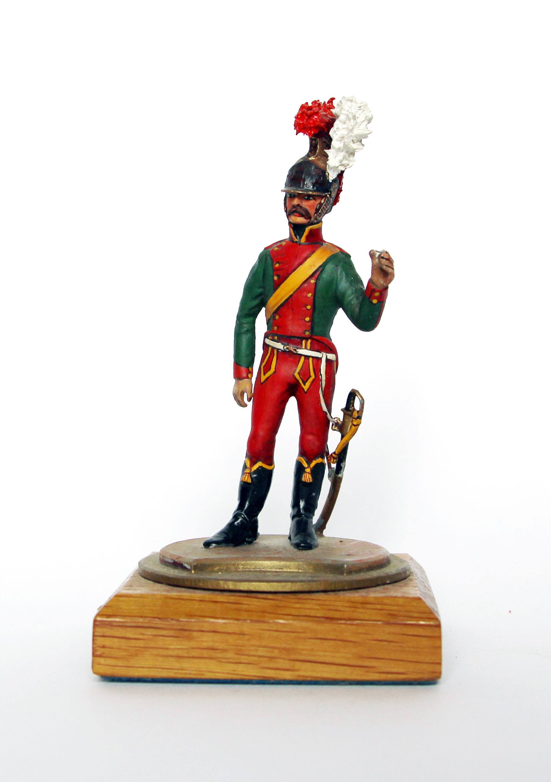 Figurine Series 77 - Peinture collectionneur - Chevau-léger Lancier Compagnie d'Elite - 1er Empire 1815