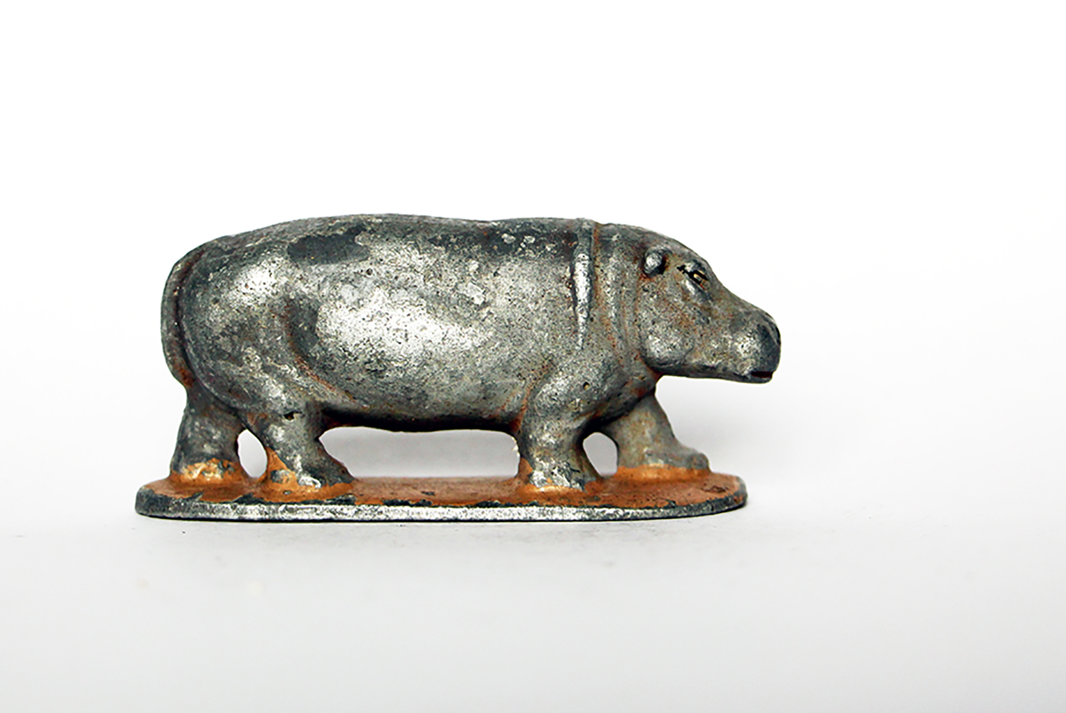 Ancienne Figurine Quiralu année 50/60 - Animal Zoo - Hippopotame Afrique