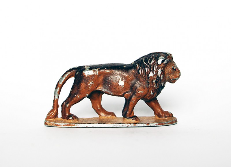 Ancienne Figurine Quiralu année 50/60 - Animal Zoo - Lion Afrique