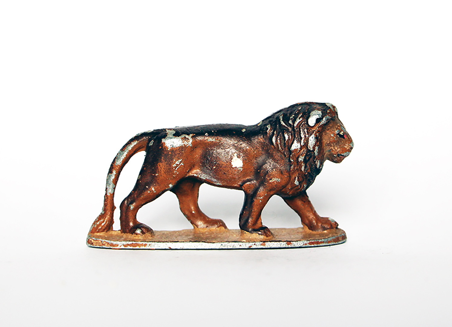 Ancienne Figurine Quiralu année 50/60 - Animal Zoo - Lion Afrique
