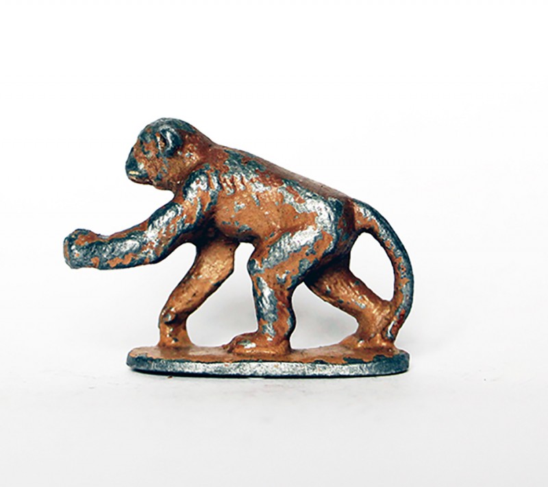 Ancienne Figurine Quiralu année 50/60 - Animal Zoo - Chimpanzé