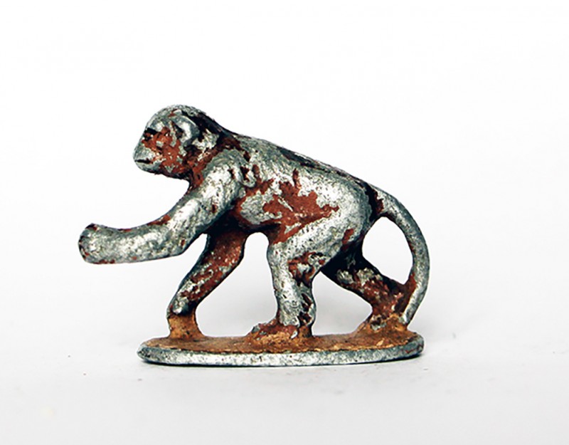 Ancienne Figurine Quiralu année 50/60 - Animal Zoo - Chimpanzé