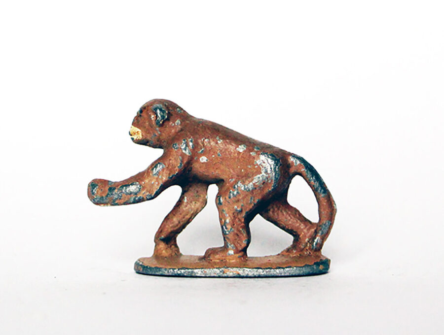 Ancienne Figurine Quiralu année 50/60 - Animal Zoo - Chimpanzé