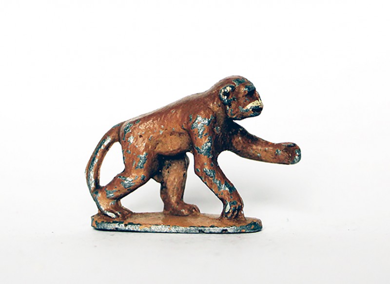 Ancienne Figurine Quiralu année 50/60 - Animal Zoo - Chimpanzé