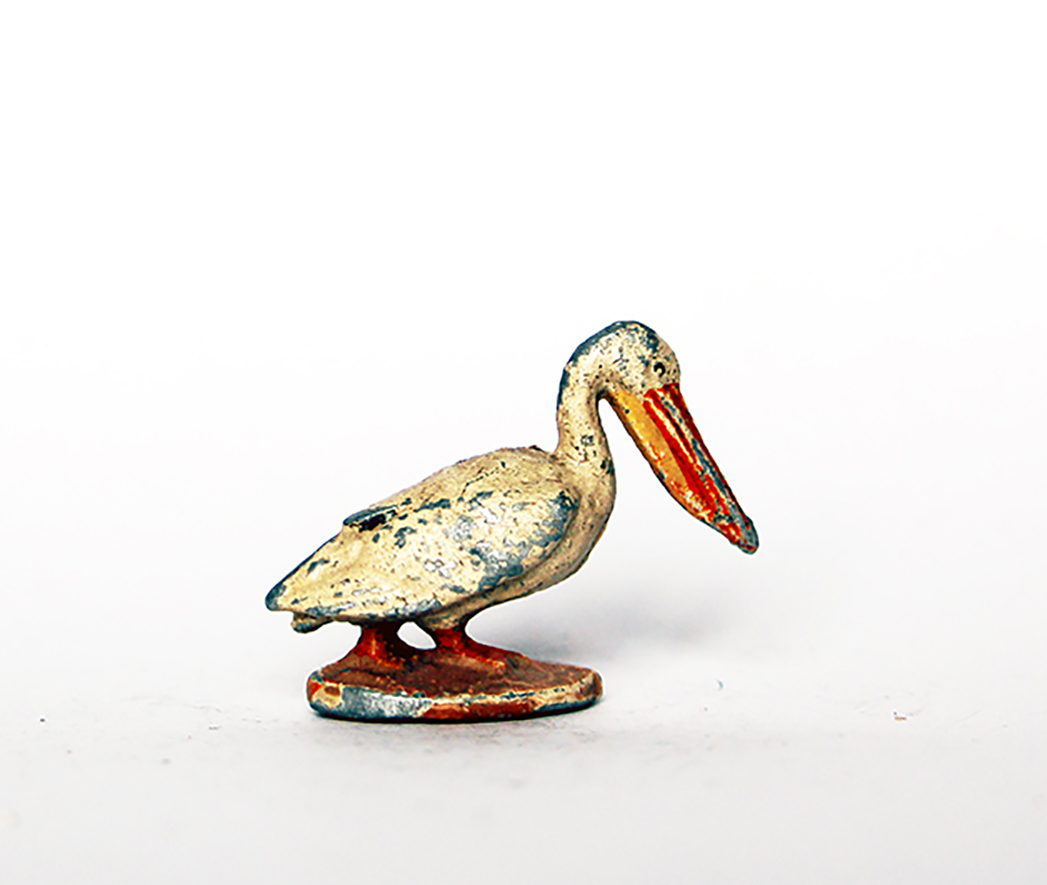 Ancienne Figurine Quiralu année 50/60 - Animal Zoo - Pélican
