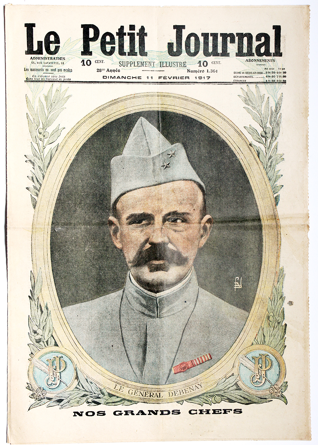 Le petit journal - supplément illustré - 11 février 1917