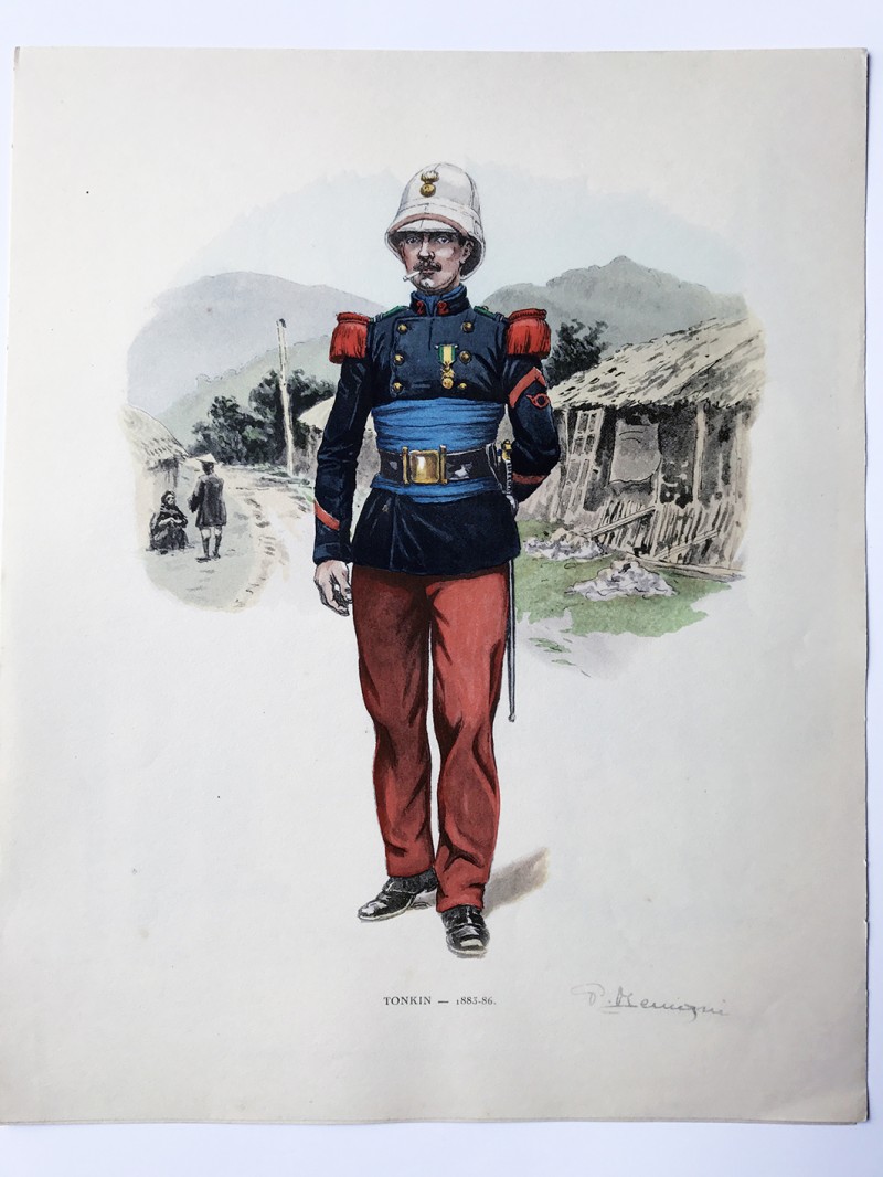 Pierre Benigni - Gravures uniformes de la Légion Etrangère
