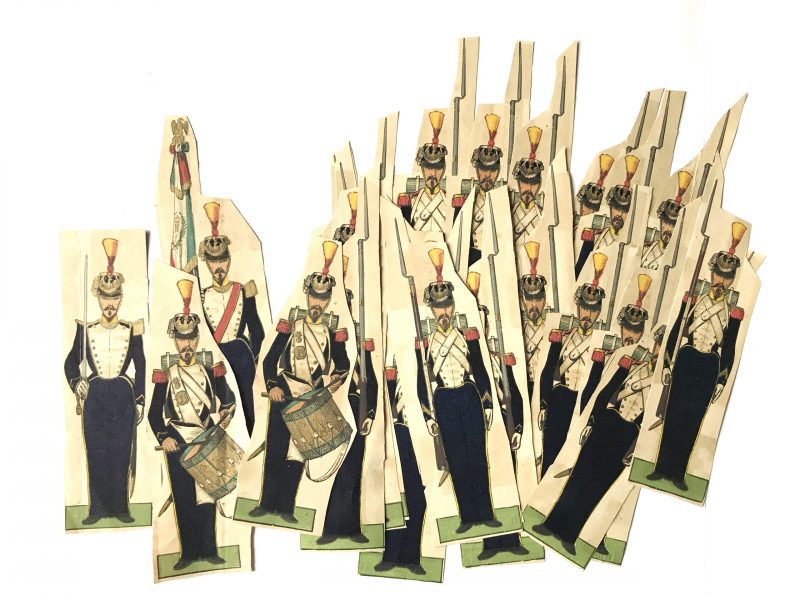 Petits soldats de Strasbourg Grenadiers de la Garde 1855
