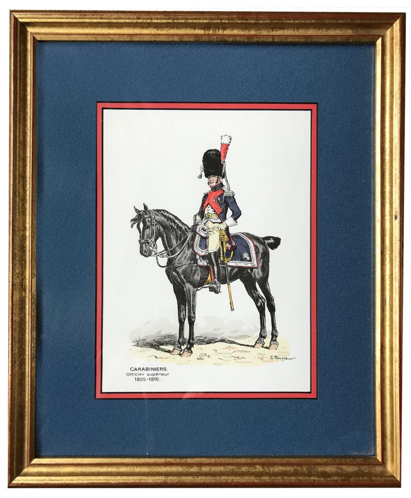 Soldats d'autrefois - Carabiniers 1805/1810 - Lucien Rousselot - 1er Empire - Napoléon