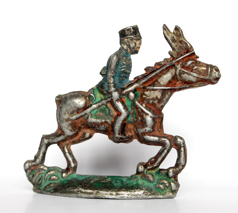 Ancienne Figurine Plomb XXeme - Lancier - Cavalier - Uhlan