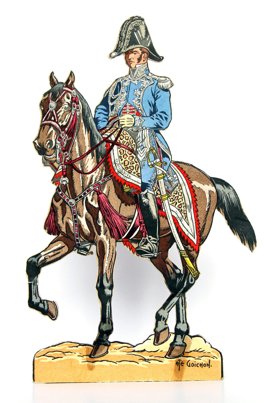 ATE GOICHON figurines cartons 1er Empire