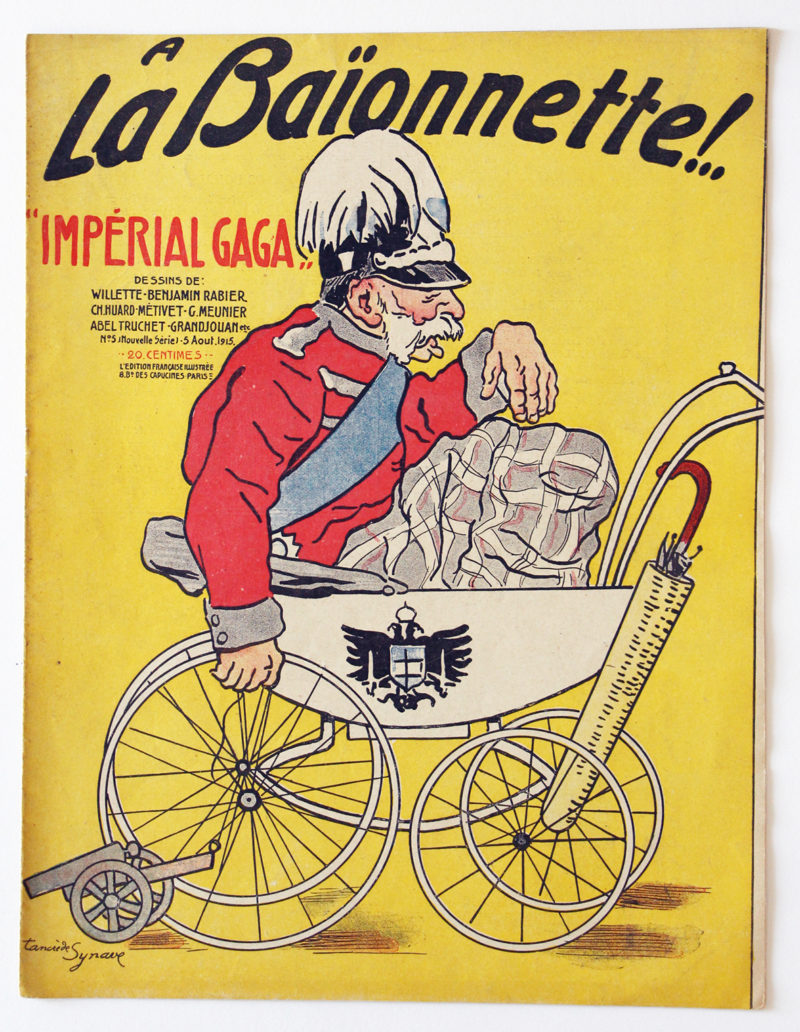 Revue Satirique - La BaÏonnette - Aout 1915 - Numéro 5 - Guerre 14/18