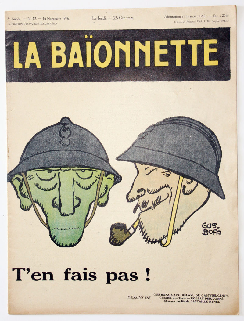 Revue Satirique - La BaÏonnette - Novembre 1916 - Numéro 72 - Guerre 14/18