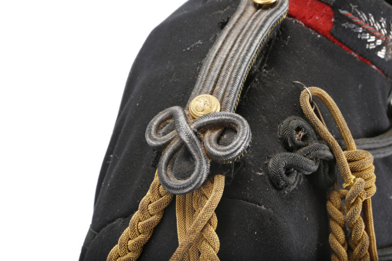 Uniforme 3eme République - Infanterie détaché état major - Armée Française - Lieutenant