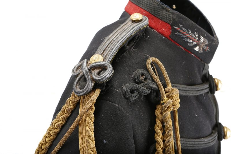 Tenue3emeRep-det7 Uniforme 3eme République - Infanterie détaché état major - Armée Française - Lieutenant