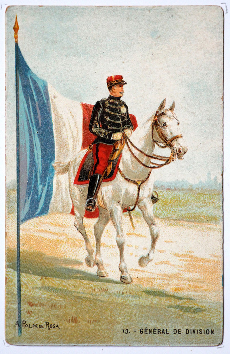 Série 48 cartes uniforme Armée Française 3éme République - 1900