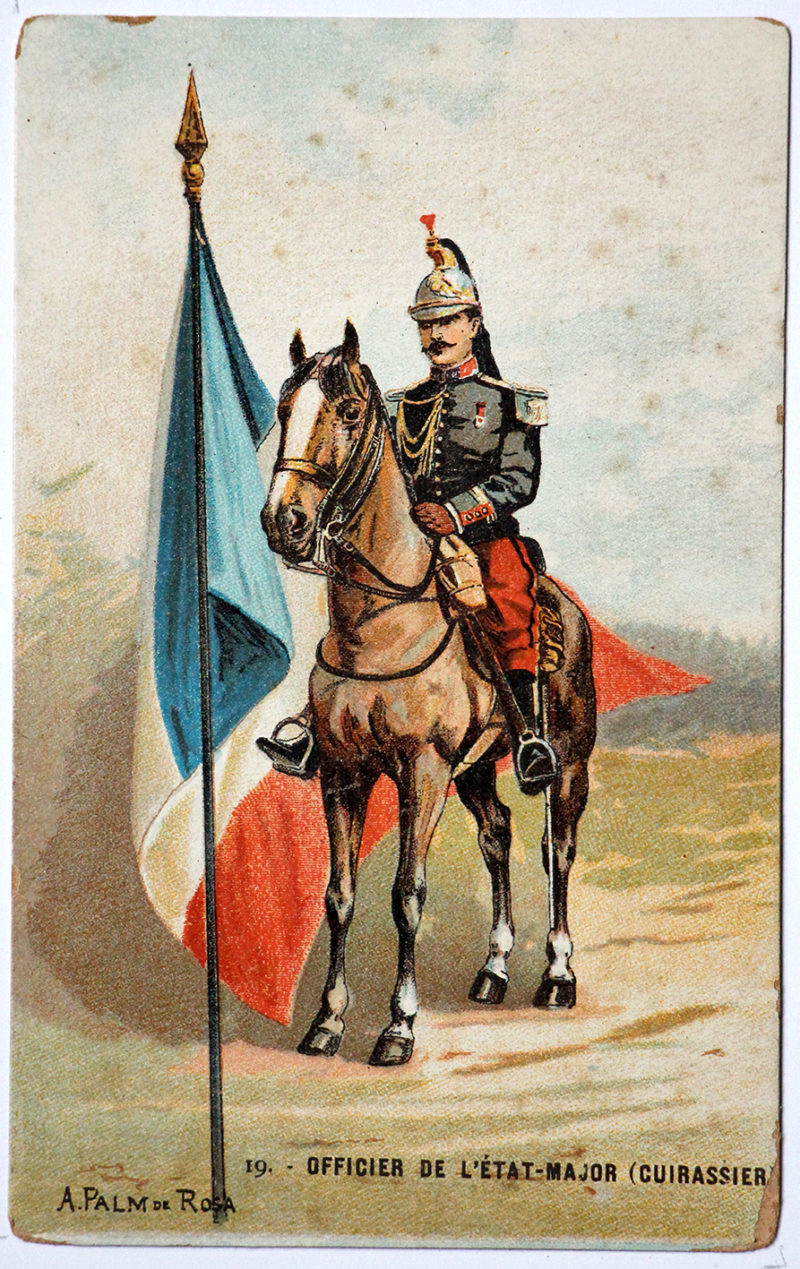 Série 48 cartes uniforme Armée Française 3éme République - 1900