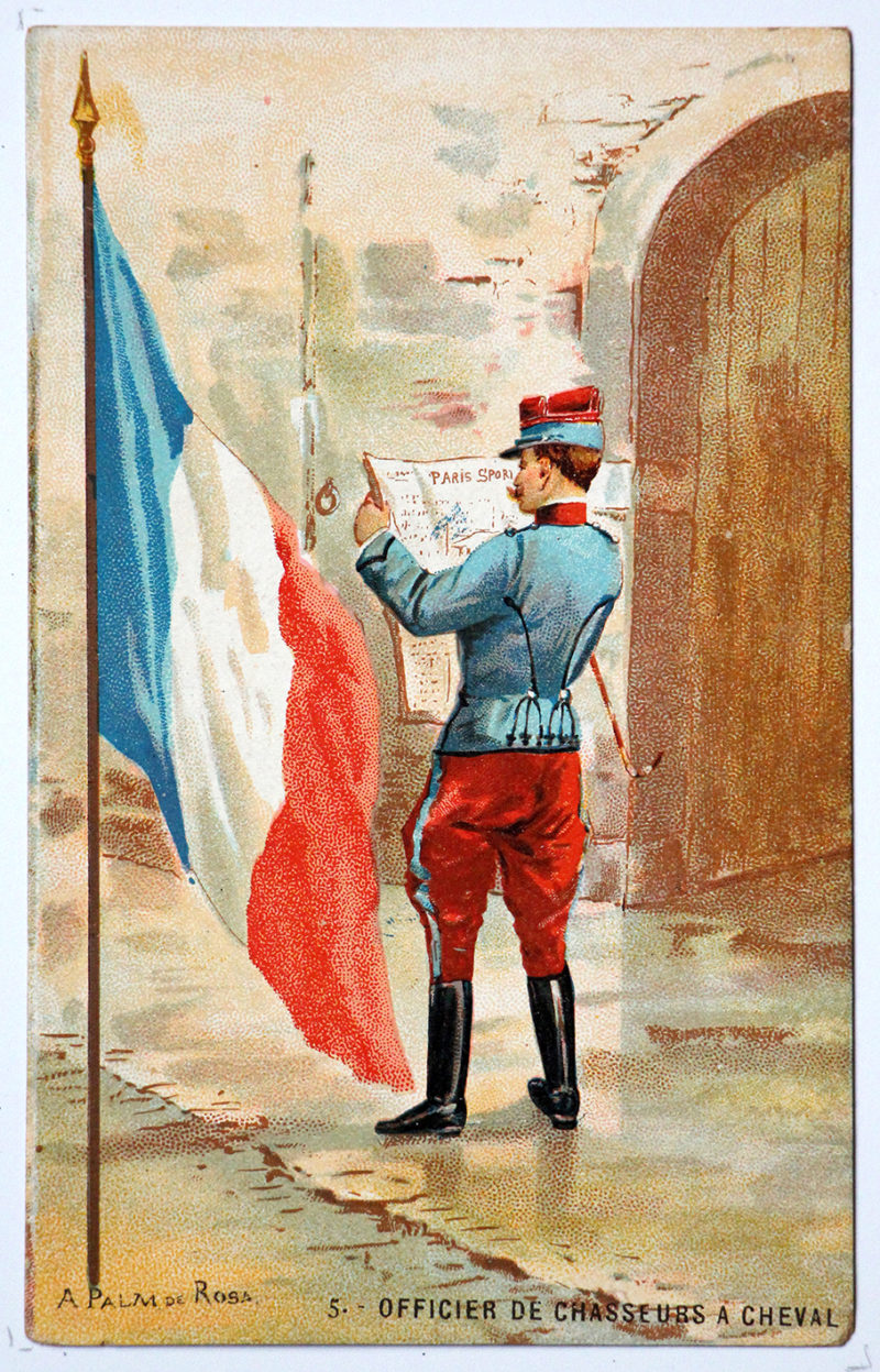 Série 48 cartes uniforme Armée Française 3éme République - 1900