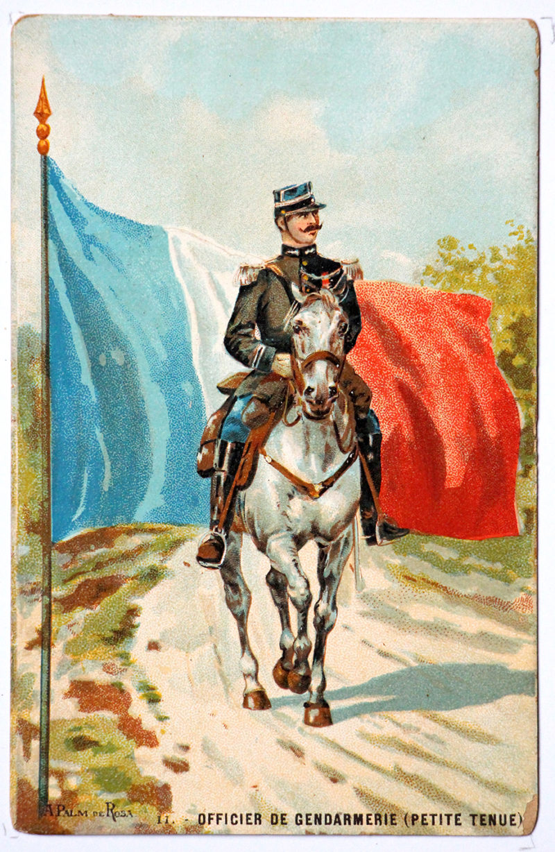 Série 48 cartes uniforme Armée Française 3éme République - 1900